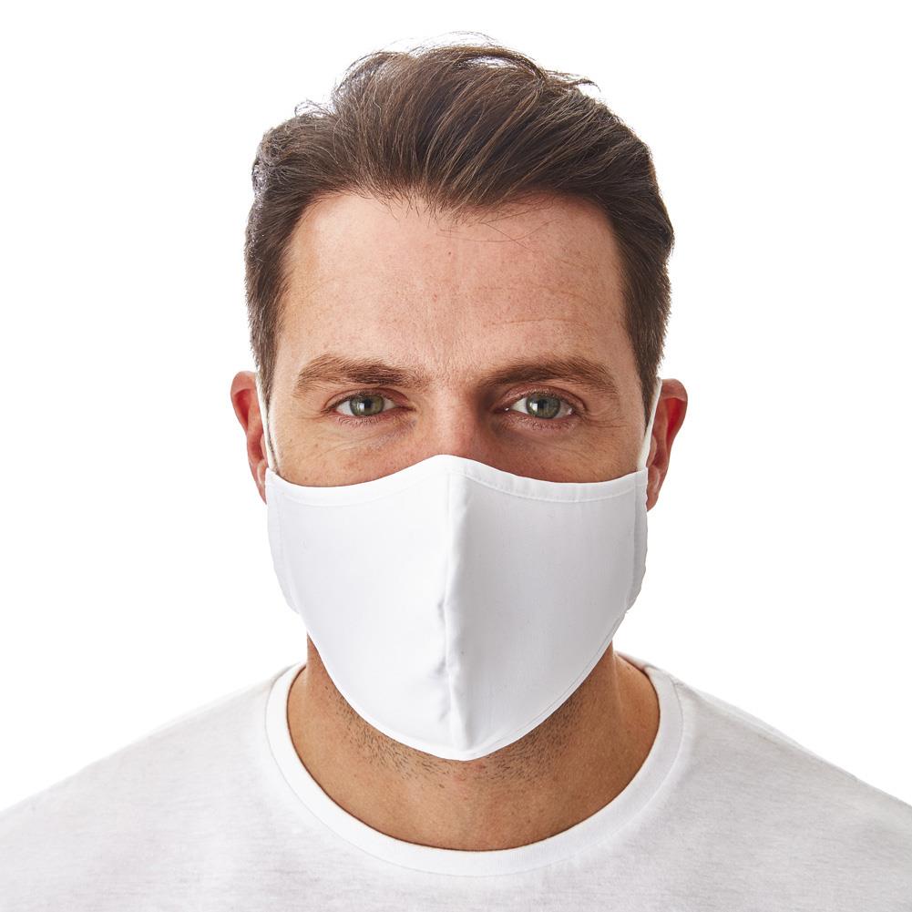 3-Layer Reusable Antibacterial Face Covering (5 Pack)